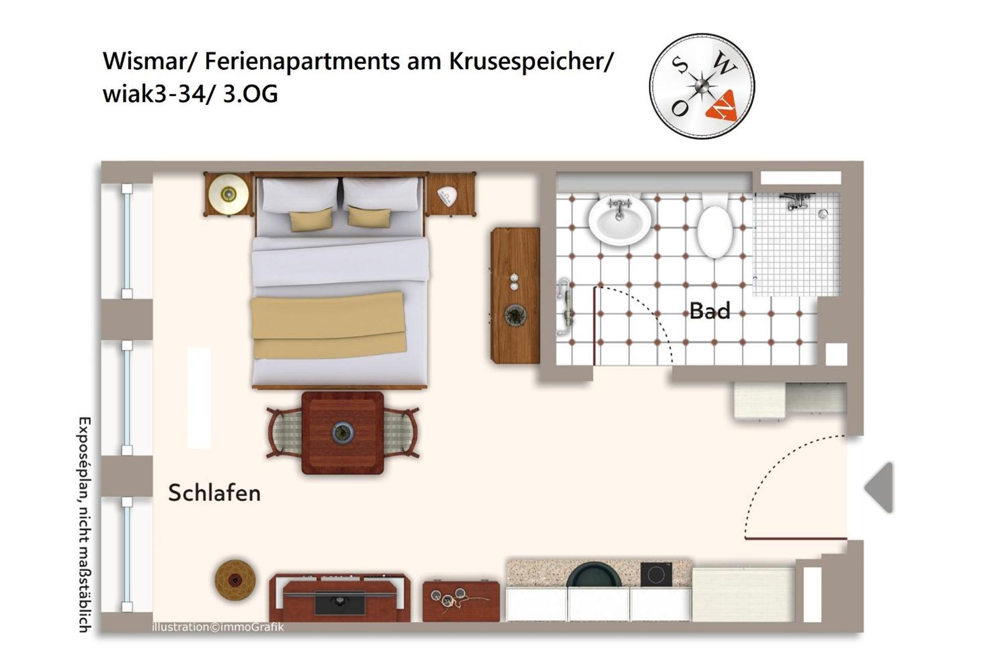 Ferienapartments Am Krusespeicher Ferienapartments Am Krusespeicher 3-34 Wißmar Eksteriør billede
